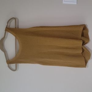 Wishlist knit tank top w open back